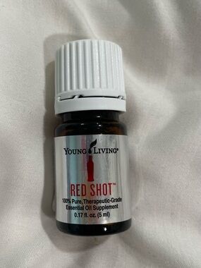Young Living Red Shot Essential Oil 5 ml- BRAND NEW UNOPENED SEALED BOTTLE